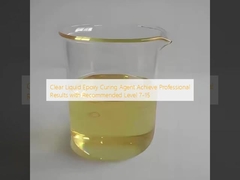 Klares flüssiges Epoxidhärtigungsmittel erzielt professionelle Ergebnisse mit empfohlenem Niveau 7-15