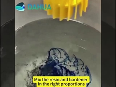 Epoxidharz auf Stahlplatten